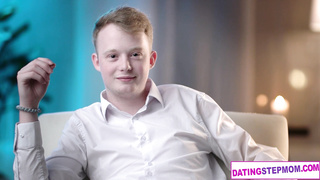 Perfect MILF date set up by his stepmom