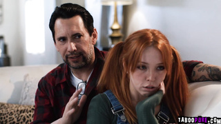 Stepdaughter getting fucked by two studs