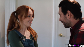 Stepdaughter getting fucked by two studs