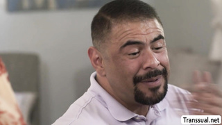 Busty Tgirl Eva Maxim analed Draven Navarro