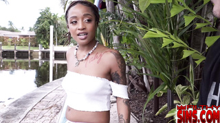 Stud anally piledrivered Mena Carlisle