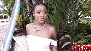 Stud anally piledrivered Mena Carlisle