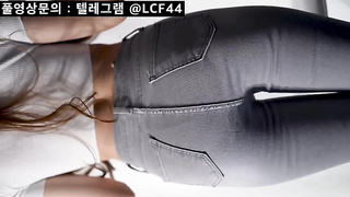 시골영희 청바지 신축성 테스트