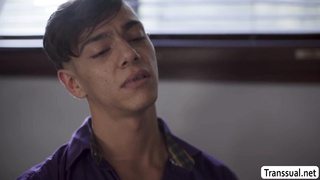 Trans Woman Ariel Demure fucks Maya Woulfes pussy