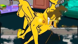 Marge Simpson mature whore