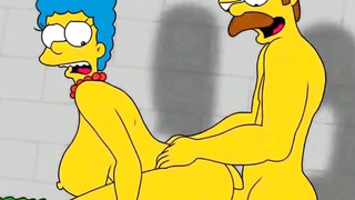 Marge Simpson mature whore