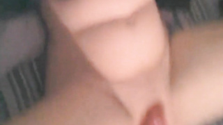 Hitachi rages over my inflated cunt