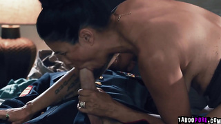 Oliver penetrated his wife in uniform