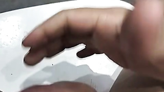 18+ teen with 5inch cock jerk off