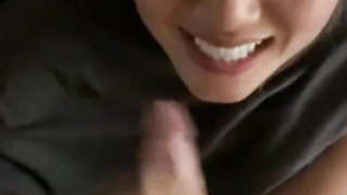 Big Tits Asian Babe Sucking BWC