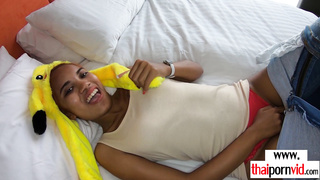 Amateur Thai teen Cherry wants more fun