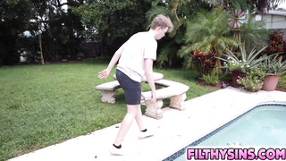 Kat Marie getting naughty with her stepson