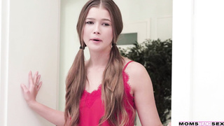 Daughter want to join when stepmom riding the neighbor
