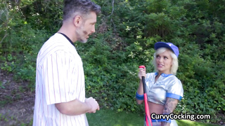 Sexy baseball trainer wants hard dick