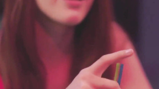 cumshot horny redhead on vacation begs for anal