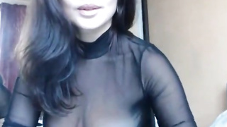 Naughty Secretary gets naked for you