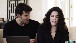 Petite babe fucked roughly by the IT guy