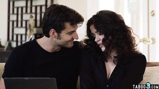 Petite babe fucked roughly by the IT guy