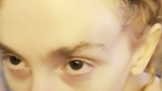 Redhead Slut Deepthroat Blowjob