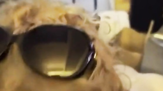 Redhead Slut Deepthroat Blowjob