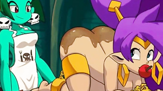 Hentai teens lesbian seduction