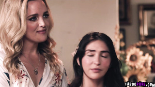 Jane Wilde climbs into bed with Seth Gamble