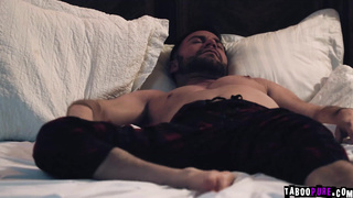 Jane Wilde climbs into bed with Seth Gamble