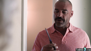 Angry dad ripped off stepdaughters dress