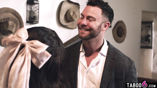 Swapped stepdaughter surprised stepdad