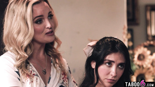 Swapped stepdaughter surprised stepdad