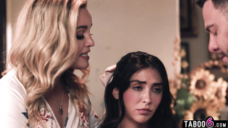 Swapped stepdaughter surprised stepdad