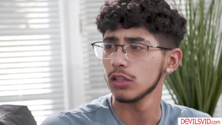 Blonde milf tit fucked by stepson in law