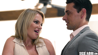 Hot MILF surprised by big cock husband