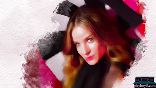 Perfect ass petite Playboy model solo