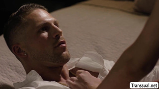 Blonde Tbabe Gracie Jane being teased by her partner