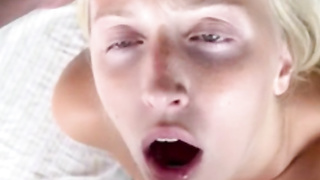 Big Tits Swedish Gets Huge Facial