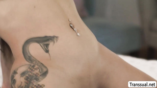 Big ass dude Draven Navarro analed by TS Eva Maxim