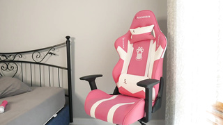 Super horny blonde girl masturbating