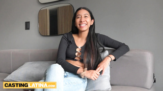 Colombian latina amateur got the job