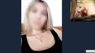 Blonde MILF on adult chat a guy