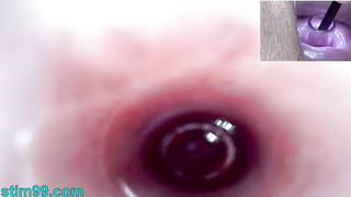 Lesbians Extreme Cervix Play and Peehole Fucking Penis Dildo