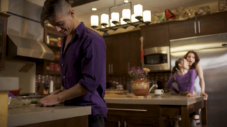 TS Ariel fucks friends fiancee in front of him