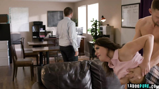 Slut Gal received a hard rough sex from his teacher