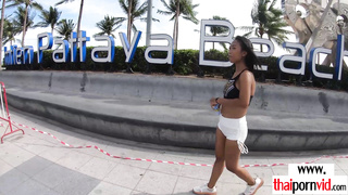 Petite amateur Thai teen relaxing on BWC 2