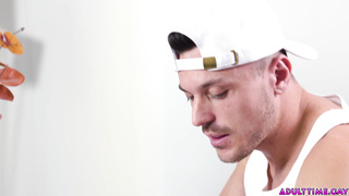 My friend is having a hard time jerking off!