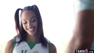 Black cheerleader teen fucked in the ass