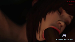 BBC Outdoor Camp Sex 3D HENTAI Animation