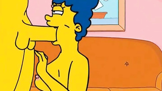 Marge Simpson cheating wife movie