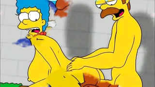 Marge Simpson cheating wife movie