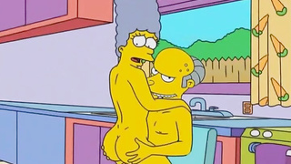 Marge Simpson cheating wife movie